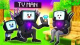TV Man PROPOSES to TV WOMAN in Minecraft!