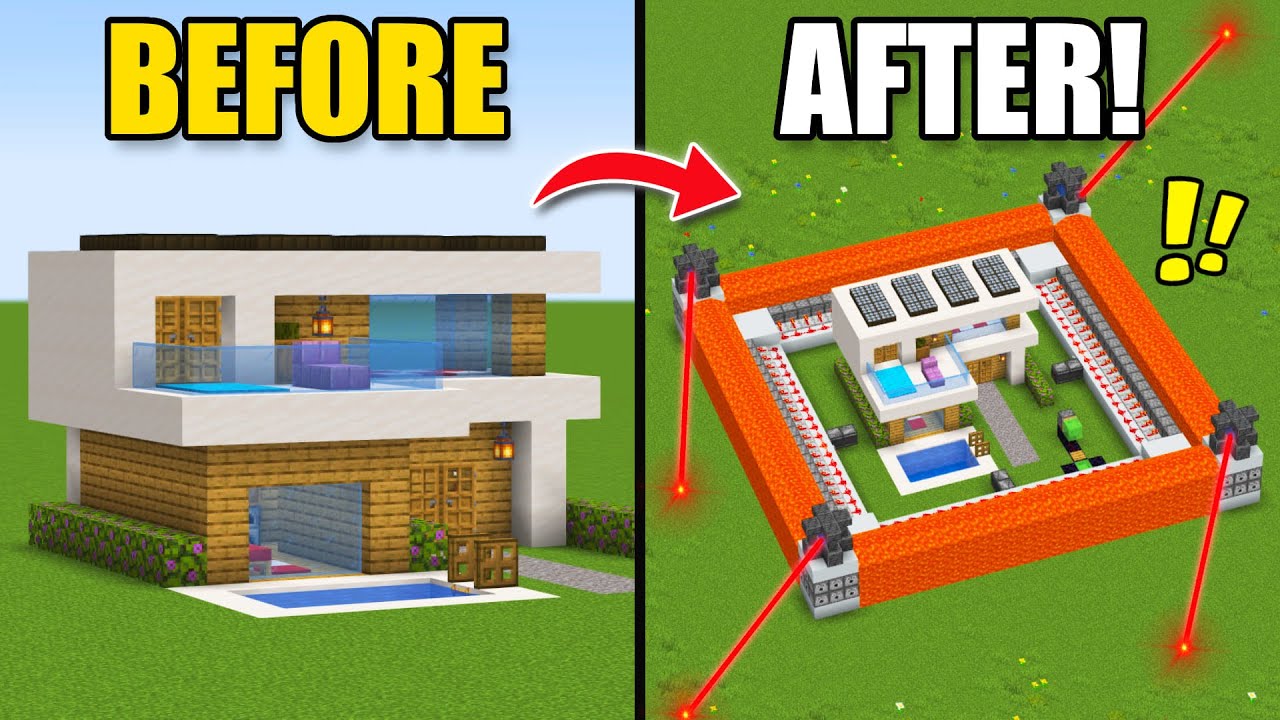 The WORLD'S Safest House in Minecraft! Minecraft videos