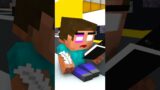 When the baby HEROBRINE Take Revenge With The Death Note | MInecraft Animation #shorts