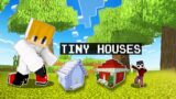 CeeGee vs Jungkurt TINY HOUSE BUILD BATTLE CHALLENGE in Minecraft! (Tagalog)