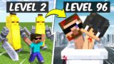 Difficulty 1 vs 100: Level Building Competition in Minecraft