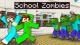 Escape From Zombie School in Minecraft!