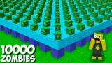 How do I SPAWN 10000 ZOMBIES in Minecraft ? NEW WAY TO SPAWN SECRET ZOMBIE !