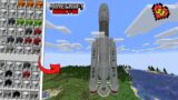 I Built Chandrayaan 3 Rocket in Minecraft Hardcore ( LVM3 )