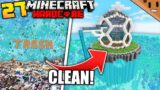 I SAVED the OCEAN in Minecraft Hardcore! (#27) #TeamSeas