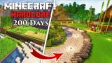 I Survived 200 Days in Minecraft Hardcore!