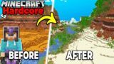 I Transformed the WORST BIOME in Hardcore Minecraft 1.20 Survival