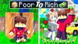 I Went From POOR to RICH in Minecraft! (FULL MOVIE)