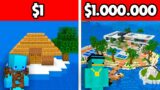 Isla de RICO vs Isla de POBRE en Minecraft!