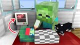 MONSTER SCHOOL : BABY ZOMBIE GIRL, GET WELL SOON – MINECRAFT ANIMATION