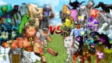 MUTANT MOBS vs OP BOSSES in Minecraft Mob Battle