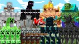 Massive MOB ARMY TOURNAMENT – Minecraft Mob Battle