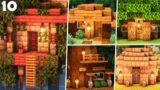 Minecraft: 10 Simple Starter Houses For Survival!