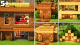 Minecraft: 5+ Small House For Survival!