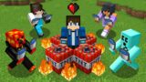 Minecraft, But If You DIE my Friends Lose…