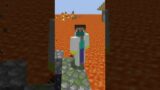 Minecraft, But the World is Lava… #shorts