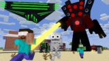 Monster School : THE TITAN SPEAKERMAN AND MECH ROBOT ATTACK – Funny Minecraft Animation
