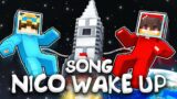NICO WAKE UP, But It's A Song | Cash and Nico Minecraft Remix