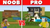 NOOB vs PRO: SECRET MODERN HOUSE BUILD CHALLENGE | Minecraft (Tagalog)