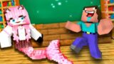 Noob and Herobrine Little MERMAID , Monster School all Episode – series Minecraft Animation