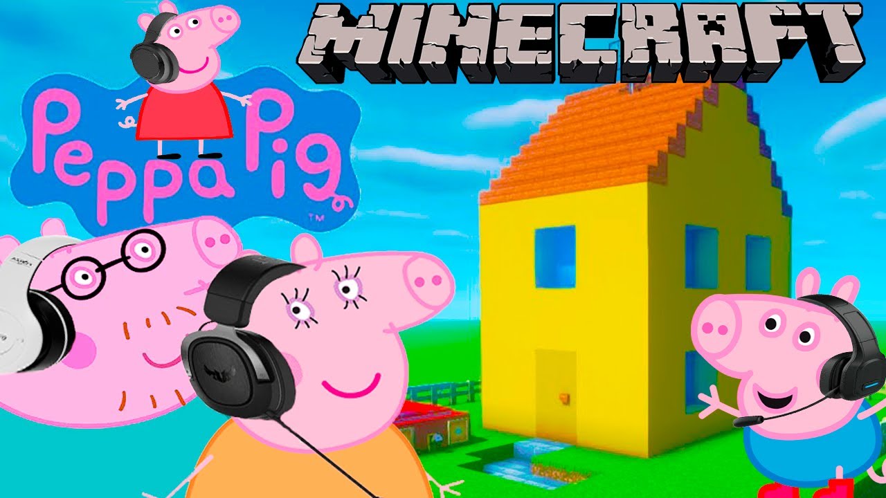 Peppa Pig Play Minecraft Minecraft Videos Peppa Pig Play Minecraft Minecraft Videos