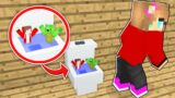 Tiny JJ and Mikey TROLLED GIRL in TOILET in Minecraft! – Parody Story(Maizen TV)