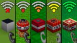 all TNT with different Wi Fi in Minecraft