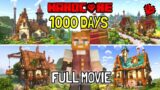 I Survived 1000 Days in HARDCORE Minecraft! FULL MOVIE!
