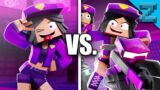 ENDING A vs B "Purple Girl" (I'm Psycho) – Minecraft Animation Music Video