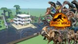 How To Make a Jurassic World Dominion Farm in Minecraft PE