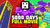 I Survived 5000 Days in Minecraft Hardcore! [FULL MINECRAFT MOVIE]