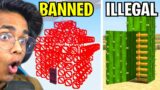 Illegal Minecraft Houses! (MUST TRY)
