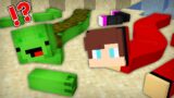 JJ And Mikey BECAME SNAKES in the TOWER in Minecraft Maizen