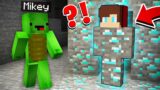 JJ CAUGHT Mikey in HIDE And SEEK in Minecraft Maizen