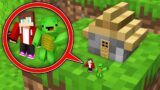 Mikey & JJ Found this TINY SECRET HOUSE – Minecraft Survival Maizen Challenge