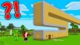 Mikey and JJ Found an ENDLESS HOUSE in Minecraft (Maizen)