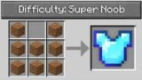 Minecraft But Its Super NOOB Difficulty