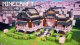 Minecraft: How To Build a Cherry Blossom House