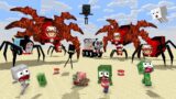 Monster School : All Animation Funny Train School – Minecraft Animation