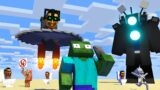 Monster School : SKIBIDI TOILET AND TITAN CAMERAMAN IN VILLAGE – Minecraft Animation