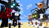 Monster School : SKIBIDI TOILET SEASON 16 ALL EPISODE – Minecraft Animation