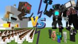 Monster School : SKIBIDI TOILET & SKIBIDI BOSS VS Monster School & Titan – Minecraft Animation