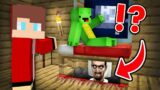 Scary SKIBIDI TOILET Under The Bed in Minecraft Challenge – Maizen Mizen Mazien JJ and Mikey