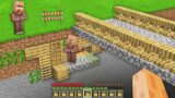 Why Villager Build this SECRET UNDERGROUND Base in My Minecraft World ??? House Under Bridge !!!