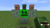 what if you create a VILLAGER ZOMBIE BOSS in MINECRAFT