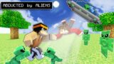 ABDUCTED by ALIENS in Minecraft PE