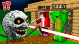 CREEPY LUNAR MOON vs Security House Mikey & JJ – Minecraft (Maizen)