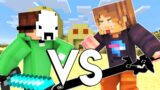 Dream VS MrBeast – Minecraft FIGHT Animation