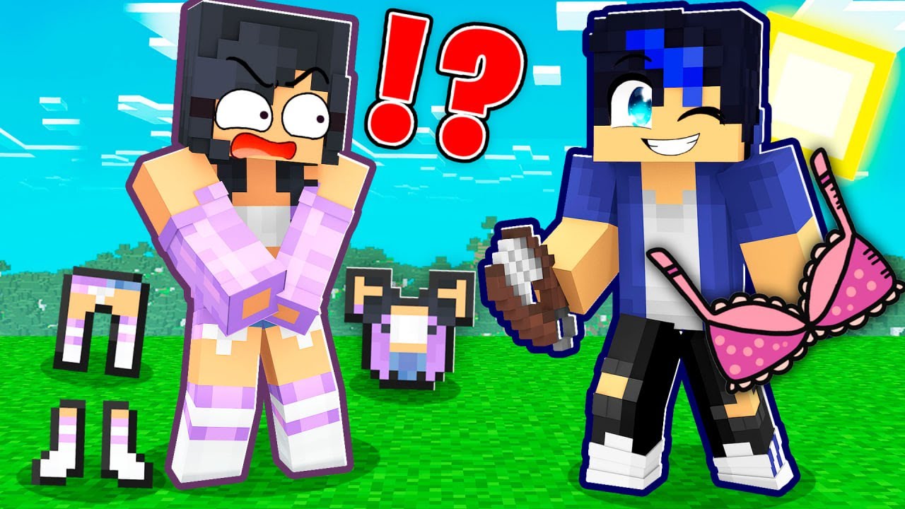 Ein Pranked Aphmau with Shears in Minecraft Challenge - Aphmau and ...