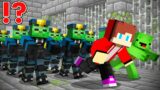 Escape from Zombie Prison in Minecraft – Maizen JJ and Mikey